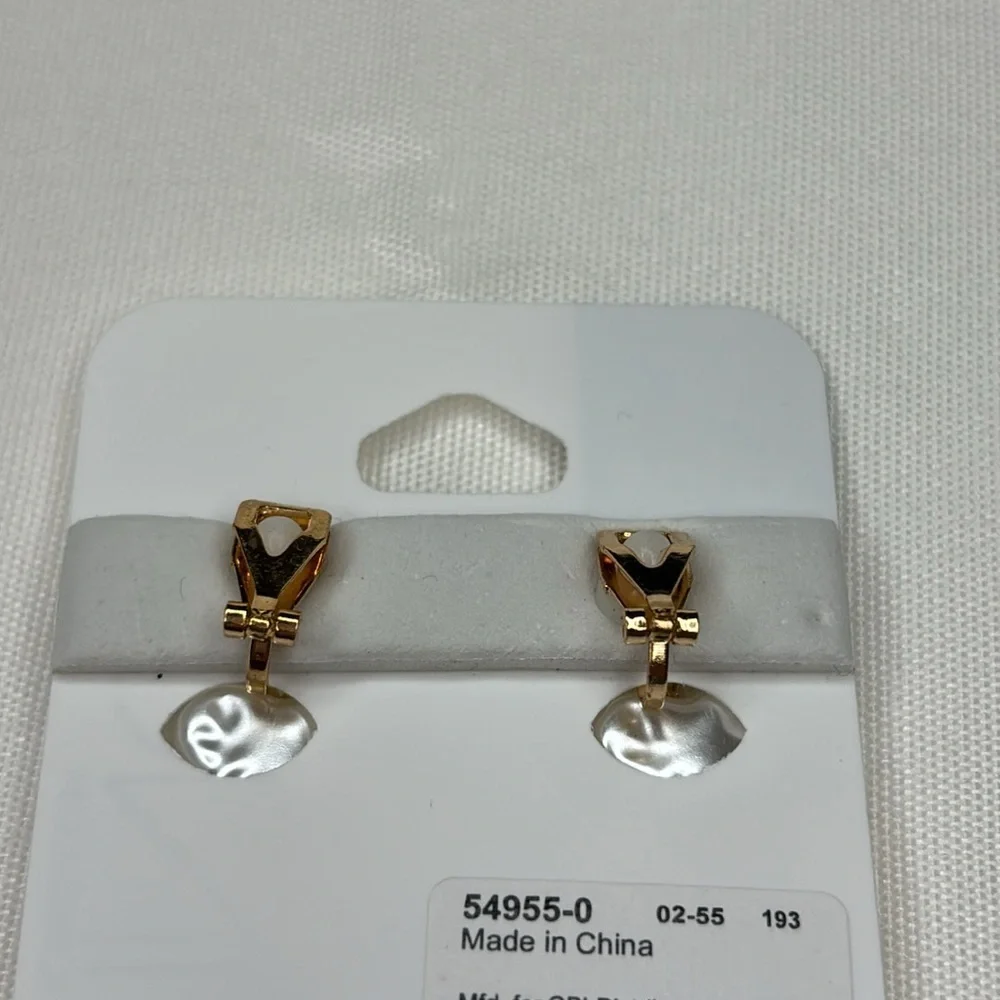 Icing Butterfly Clipon Earrings